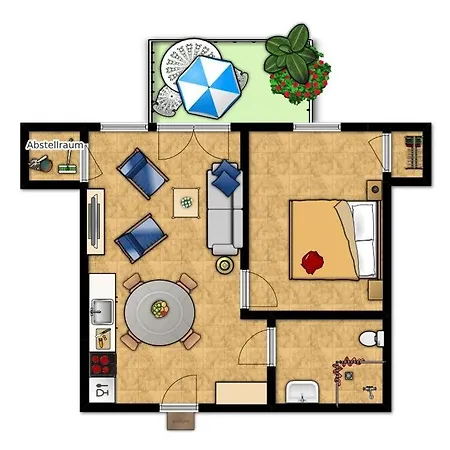 Haus Undine 08 博尔滕哈根